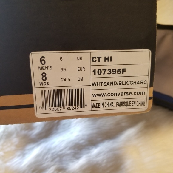 *SOLD*Converse 08 Century Hi Tops - Picture 6 of 7